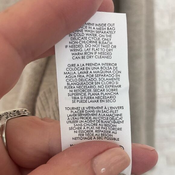 Cabi Beige Recess Pullover #4478. Size Small.  NWOT - Picture 8 of 8